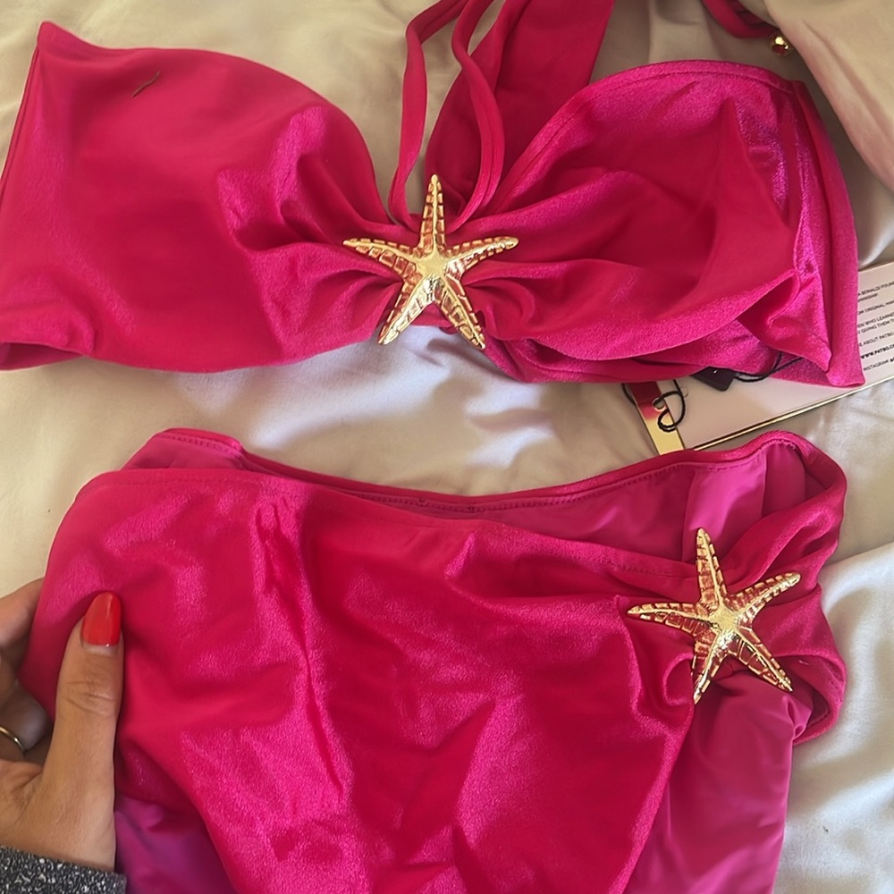 Pink Halter Bikini Set - Picture 6 of 8